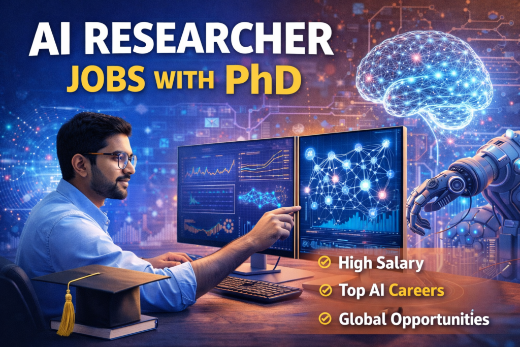 AI Researcher Jobs with PhD – Salary, Career Path