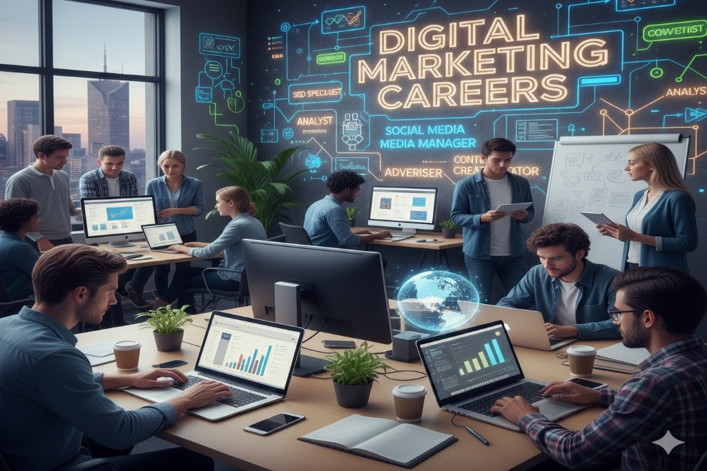 Digital Marketing Careers in 2026: Jobs, Skills, and Growth Guide