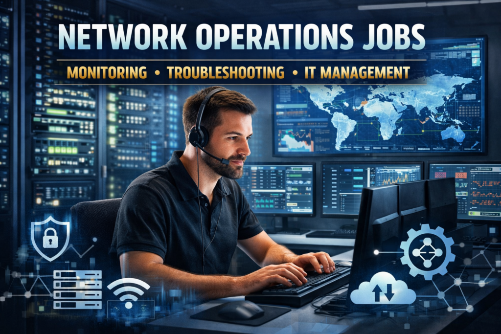 Network Operations Jobs – Skills, Roles, Responsibilities