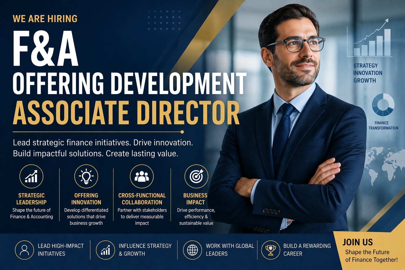 F&A associate director jobs