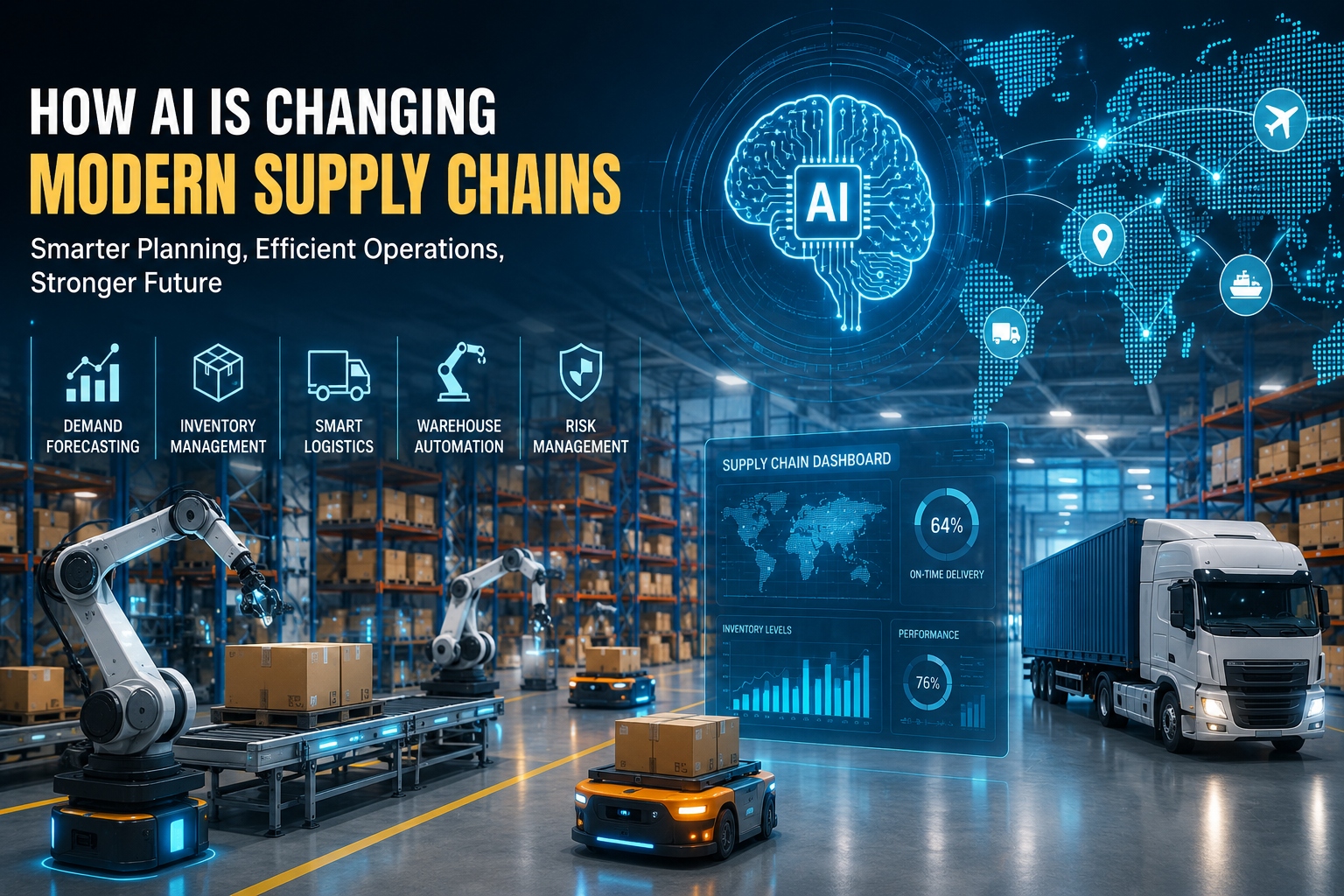 How AI is Transforming Modern Supply Chains in 2026