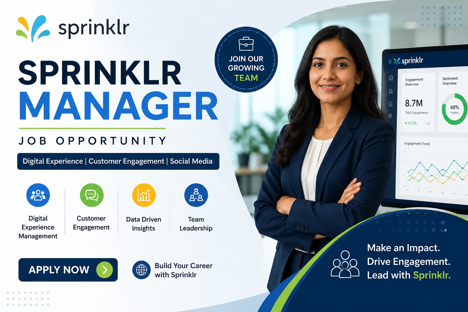 Sprinklr Manager job