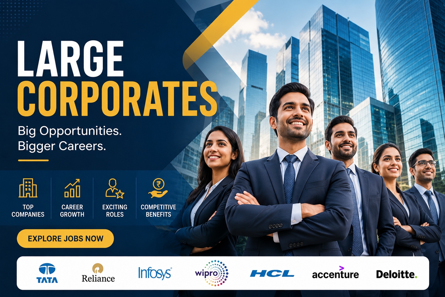 large corporates jobs,