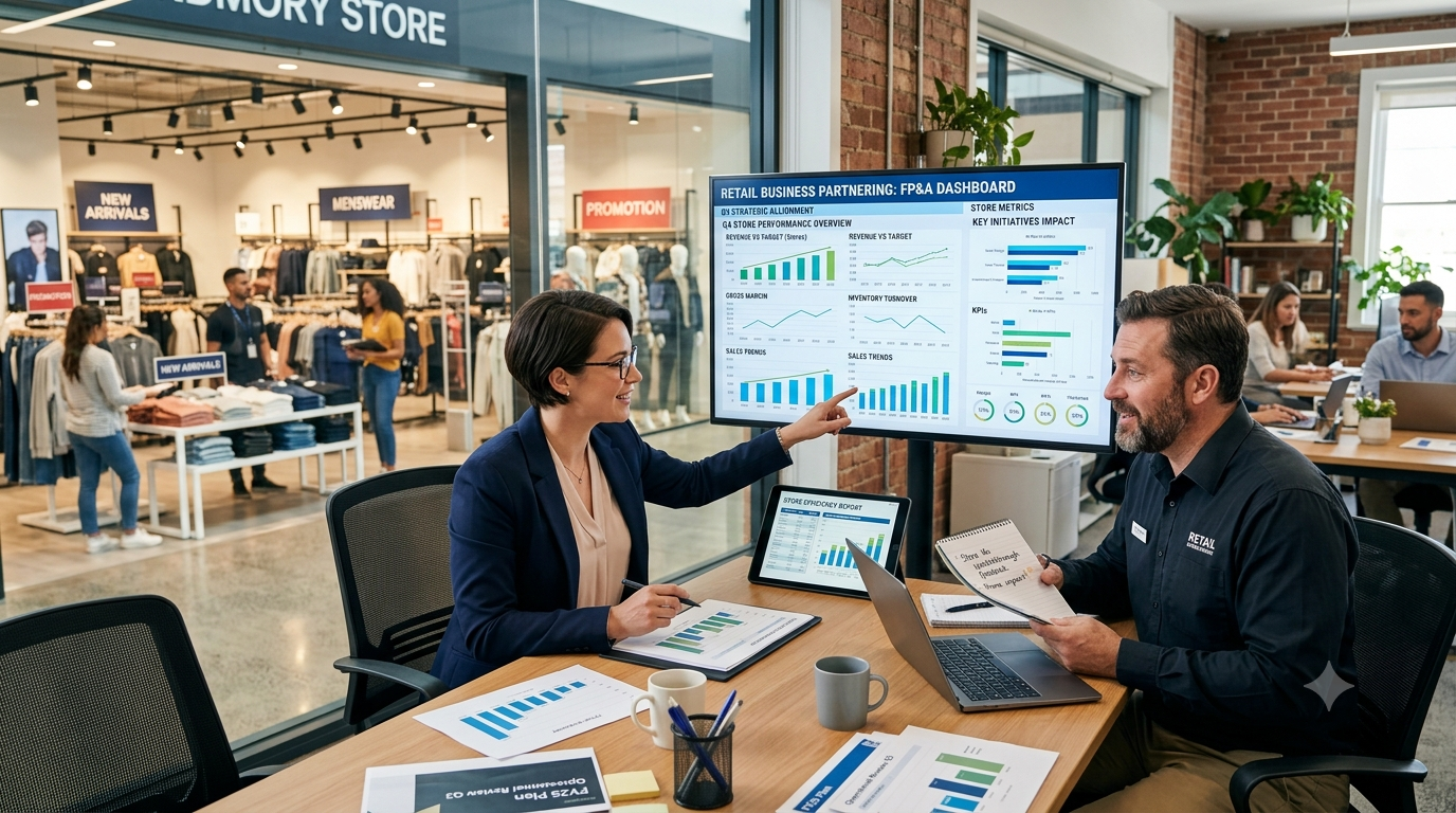 FP&A for Retail-Business partnering