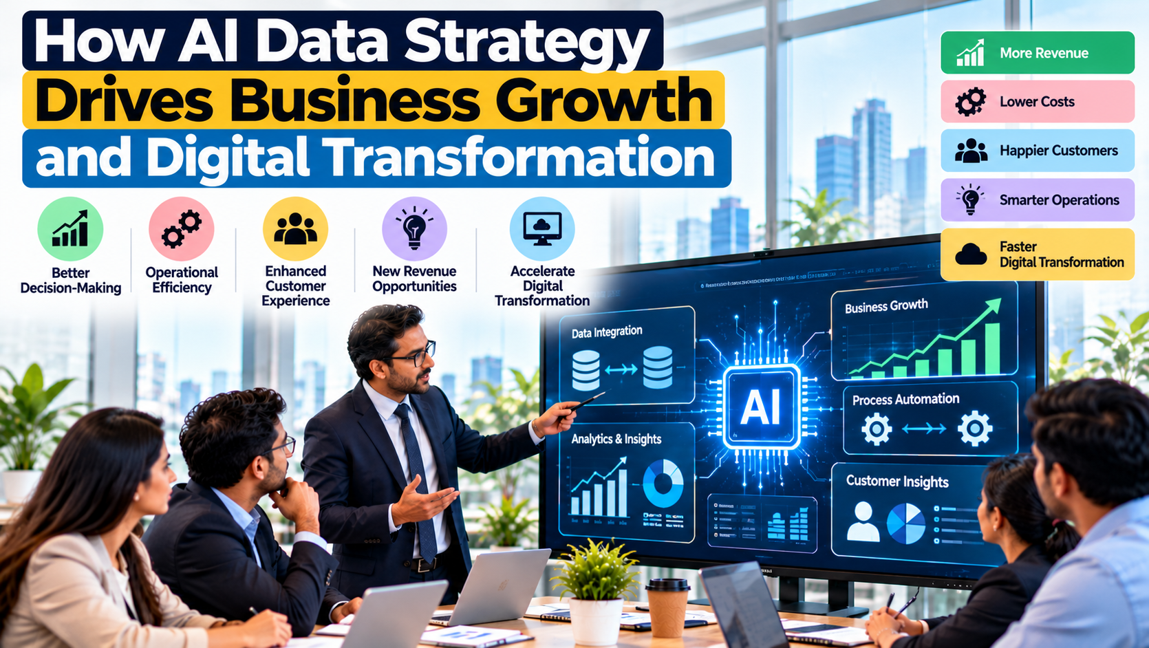 How AI Data Strategy Drives Business Growth and Digital Transformation