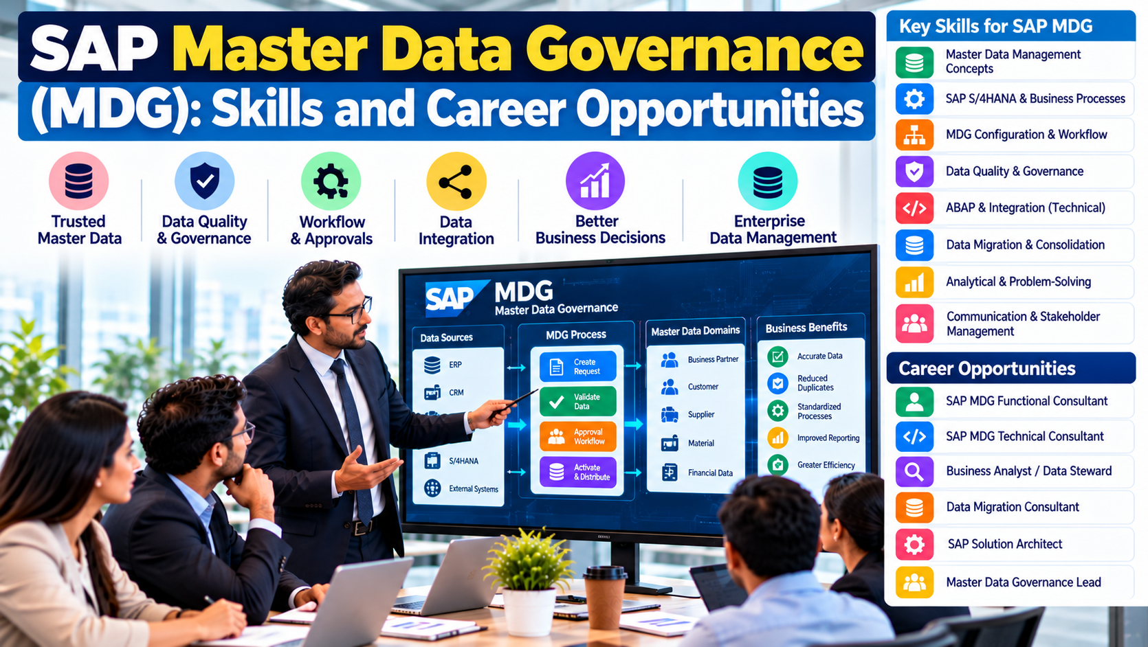 SAP Master Data Governance (MDG): Skills and Career Opportunities